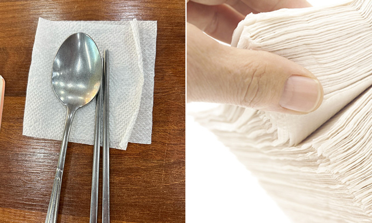 휴지 깔고 수저 놓기, 이게 위험한 습관?… “발암물질이요?”