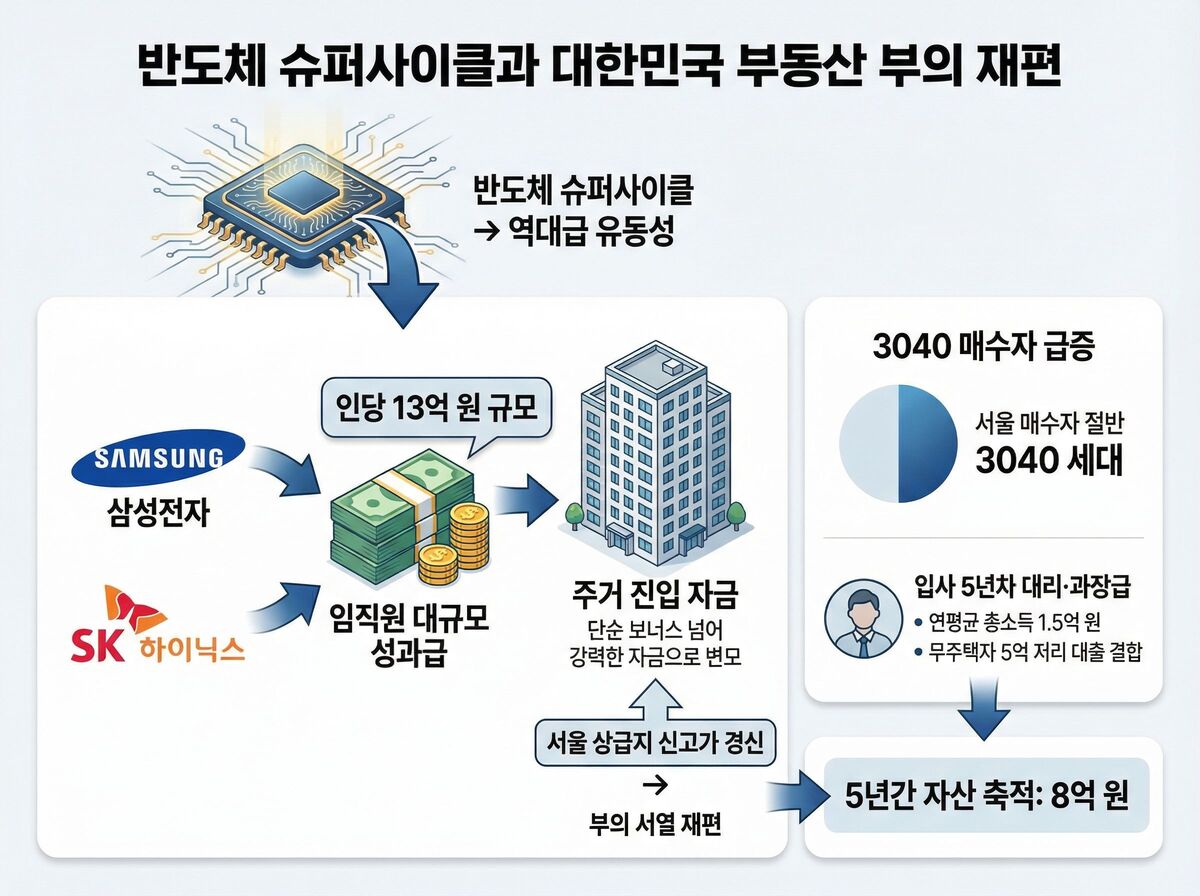 “분당 진입보다 잠실 셔틀”…보너스 13억 '반도체 머니'가 신고가 뚫을까? [이슈+]