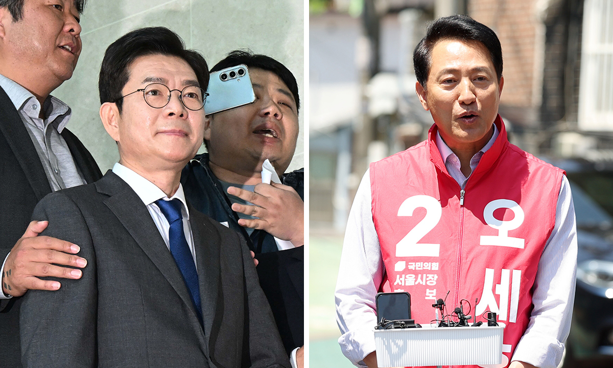 정원오 ‘폭행 사건’ 네거티브 공방… 吳측 “주폭 전과” 鄭측 “일방 주장” [6·3 지방선거]