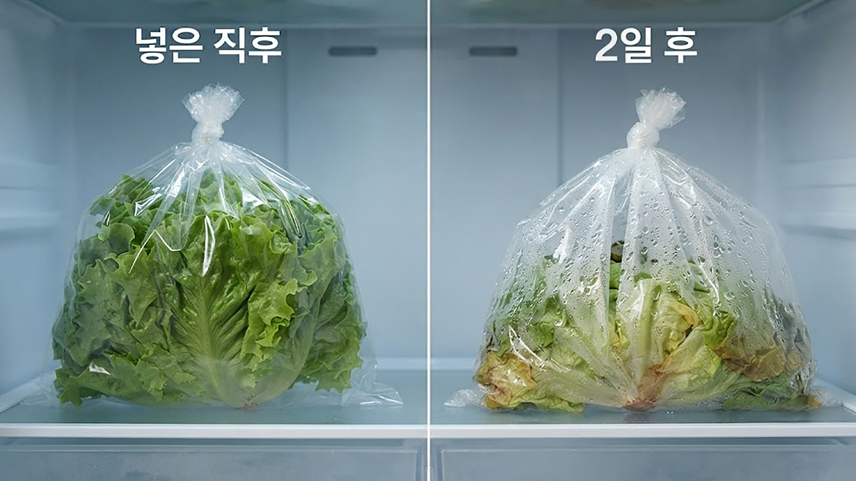 냉장고에 채소 씻어서 넣지 마세요…아까운 식비만 날립니다